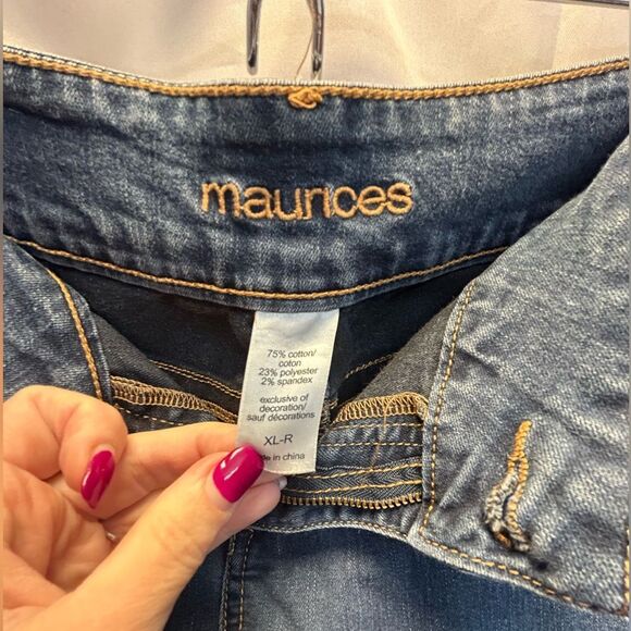 Maurices Dark Blue Skinny Jeans - Picture 3 of 6